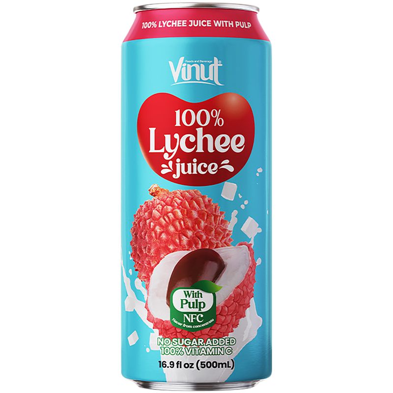 

Сок Vinut личи с мякотью 100%, 500 мл