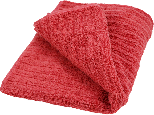 

Полотенце Homeclub Zero Twist 50x80 см, бордовое, волна