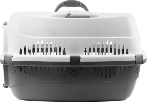 

Переноска для животных ЛЕНТА №1 пластиковая с металлической дверцей до 9кг, 43x29x27,5см