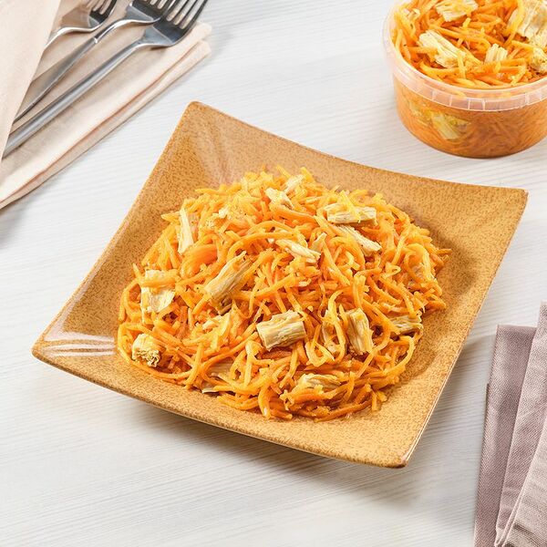 Салат Рестория Шеф морковь пикантная со спаржей 400г