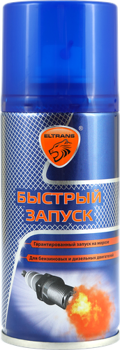 

Быстрый запуск двигателя ELTRANS аэрозоль, 210 мл