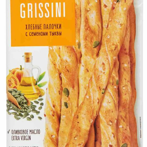 Хлебные палочки Baker House с семенами тыквы