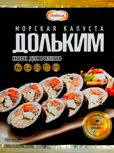 

Морская капуста для суши DOSHIRAK Доль Ким