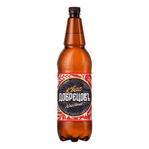Квас Добрецовъ Хлебный 1.4л