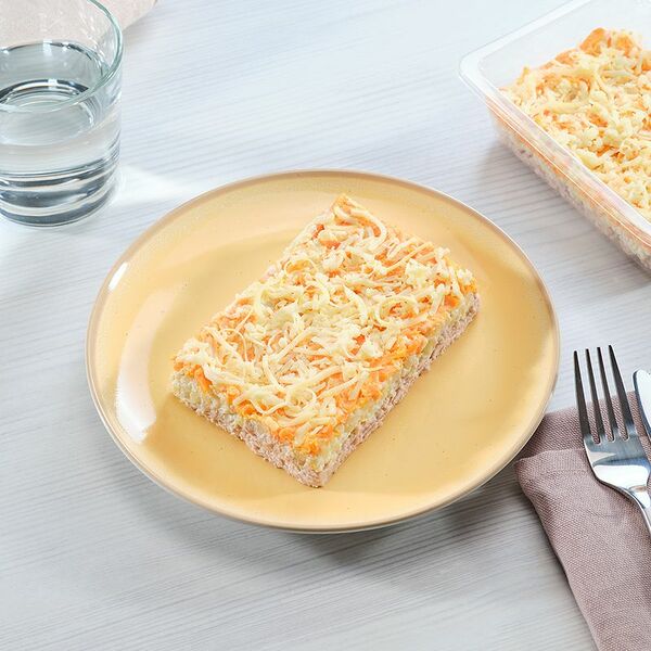 Салат Рестория Шеф Черепаха с курицей и грецким орехом 200г