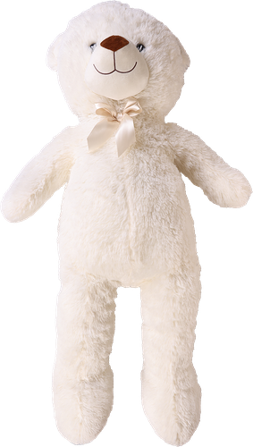 Игрушка мягкая BIGGA Мишка, ivory, 100см, Арт. MU04-1