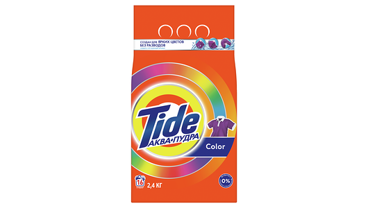 Стиральный порошок Tide Color для цветного белья 2,4 кг