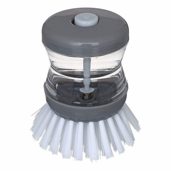 Щетка для посуды Vetta с мыльницей и дозатором 8 см