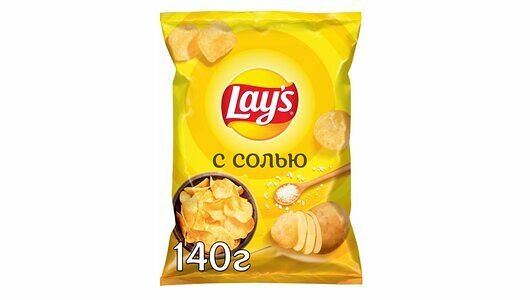 Чипсы картофельные Lay's Натуральный 140г