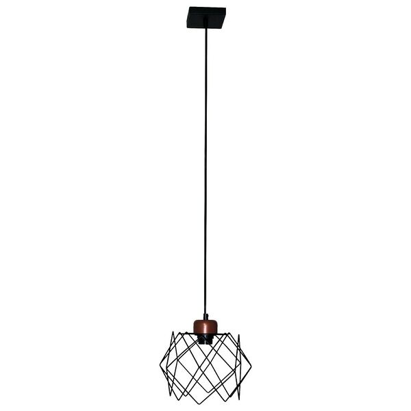 Подвес ЭЛЕТЕХ Сигма, Е27, 60Вт, черный