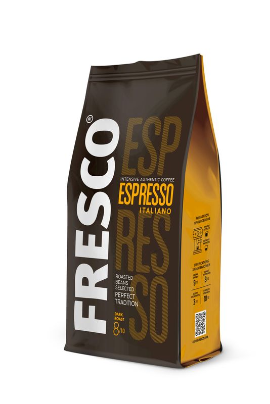 

Кофе в зёрнах натуральный жареный Fresco Espresso Italiano 900 г