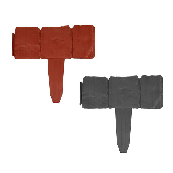 Inbloom ограждение декоративное для дачи и сада, 25х23см, пластик 2 цвета