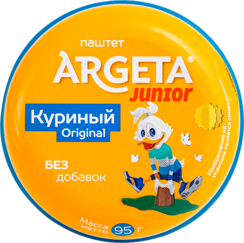 Паштет куриный Argeta Junior Original 95г