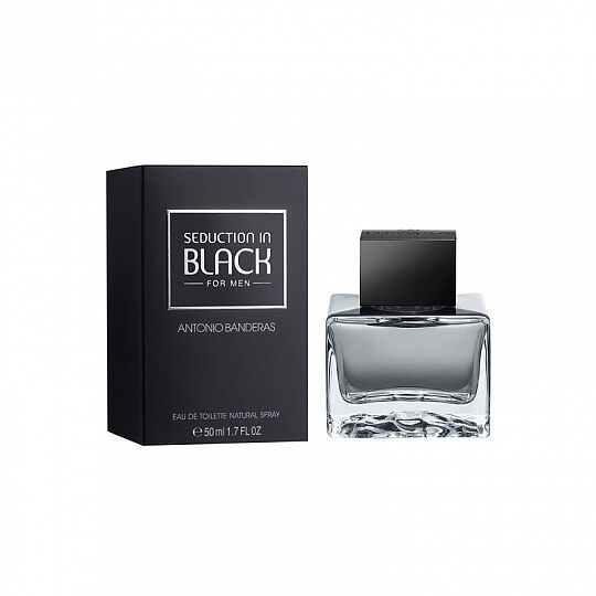 Туалетная вода Antonio Banderas Seduction In Black мужская 50 мл