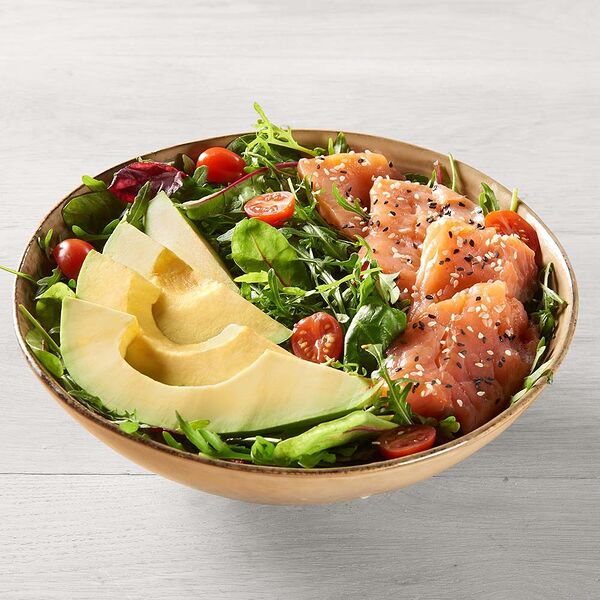 Салат с авокадо и цыпленком