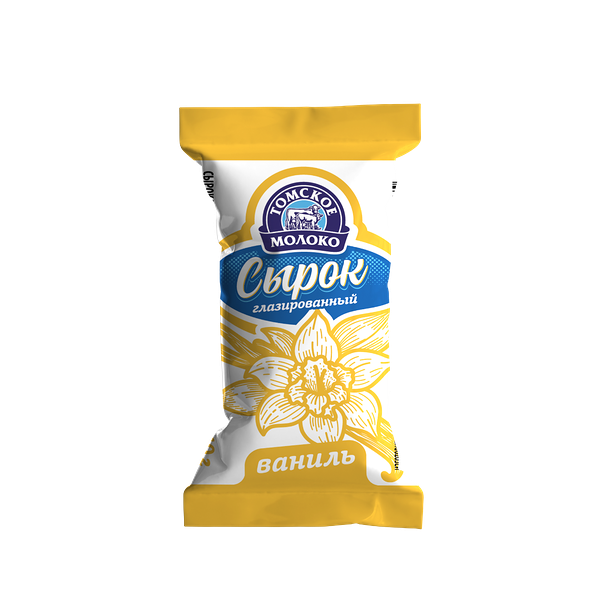 Сырок творожный Томское Молоко ваниль глазированный