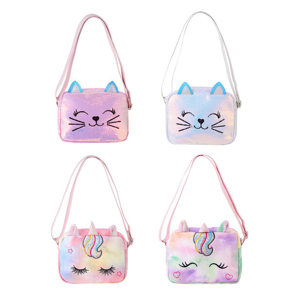 Юl сумка детская, пу, полиэстер, пвх, 13х17х6см, 2 дизайна, 23-14