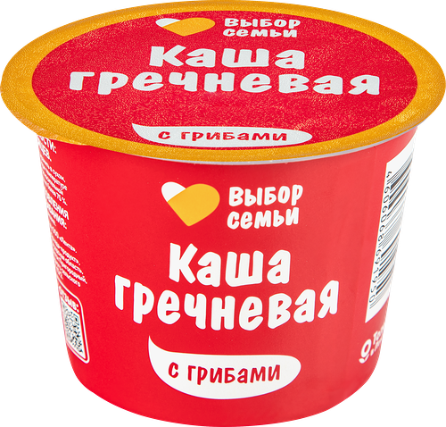 Каша гречневая ВЫБОР СЕМЬИ с грибами, 43г
