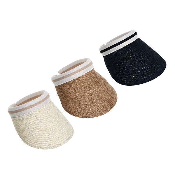 Galante козырек от солнца женский, р.56-58, 100% целлюлоза, 3 цвета, юг23-04 в ассортименте