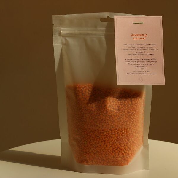 Чечевица красная