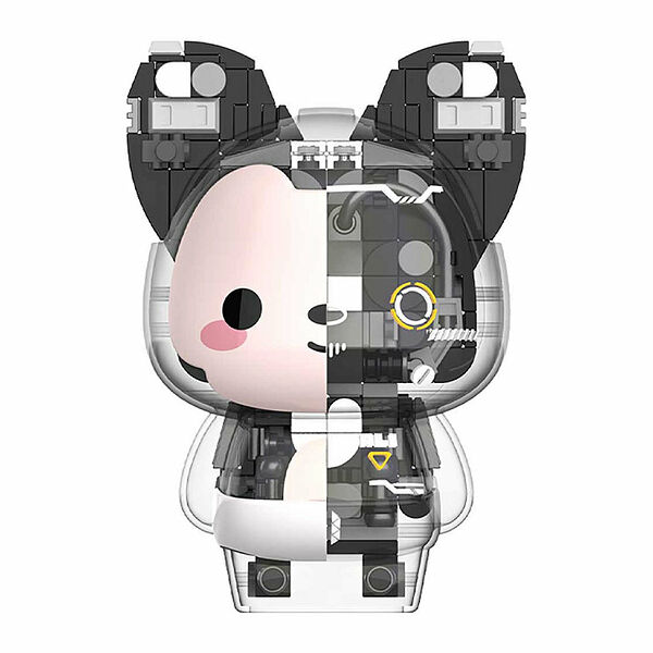 Конструктор JAKI JK6510-3 Конструктор Черный лисёнок