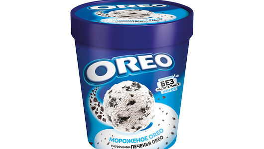 Мороженое Oreo с кусочками печенья, 263 г