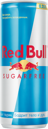 

Напиток энергетический RED BULL Sugarfree газированный, 0.25л