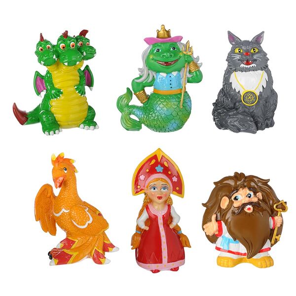 By сказки копилка 8-18см, полистоун, 6 дизайнов