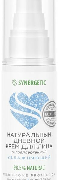 Крем для лица Synergetic увлажняющий дневной 50мл