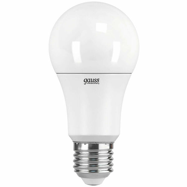 Лампа LED Gauss A60 10W 880lm 3000K E27 LED 1/10/50