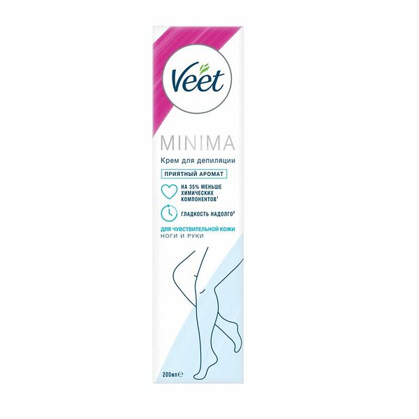 Крем для депиляции Veet Minima для чувствительной кожи 200 мл