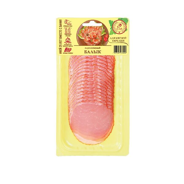 Мясн продукт из свинины с/к кат А Балык нар, в/у 100г