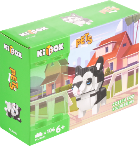

Конструктор KIBOX Хаски, 106 деталей, Арт. MUK004