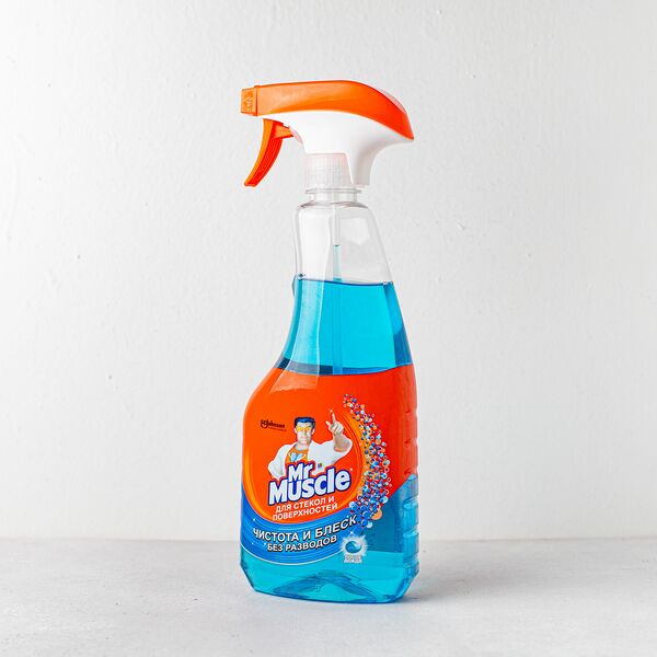 Стеклоочиститель Mr Muscle для стекол и поверхностей После дождя, 500 мл