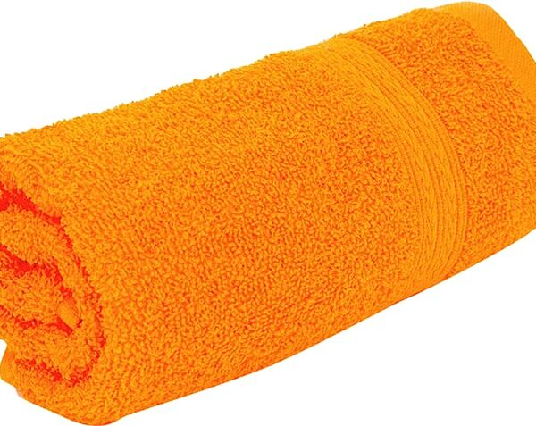 Полотенце махровое Cottonika Стандарт оранжевое 40*70см