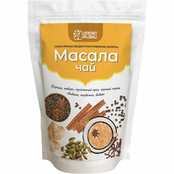 Смесь пряностей Древо Жизни для чая масала, 100г