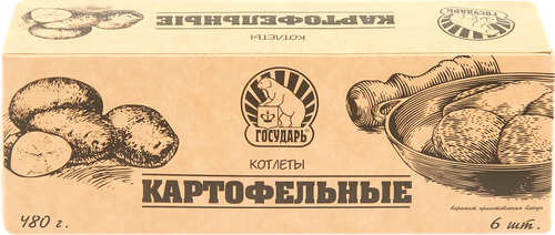 

Котлеты Государь Картофельные, 480 г