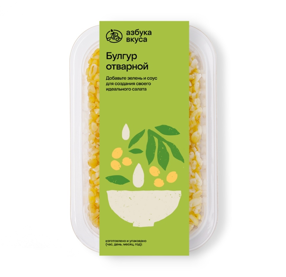 

Булгур отварной Азбука вкуса 100 г