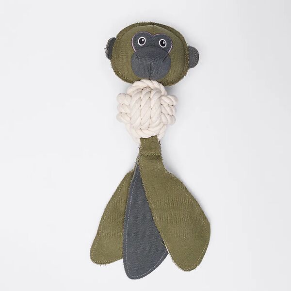 Игрушка для собак Обезьяна с мячом, 40 см