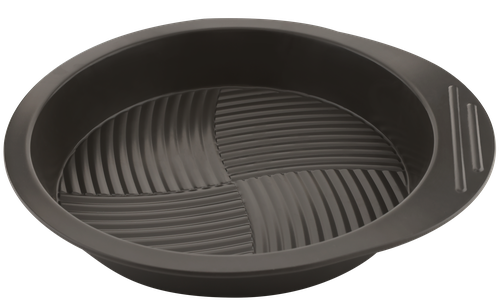 

Форма для выпечки Homeclub Harmony 28х25,9х3,8 см, круглая, карбоновая сталь, антипригарное покрытие Арт. NF-carb4