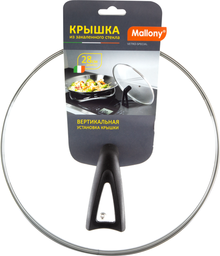 

Крышка MALLONY Vetro-special 28 см Арт. 987035