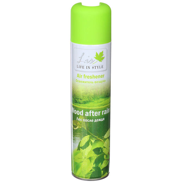 Освежитель воздуха lis лес после дождя, аэрозоль, 300 мл