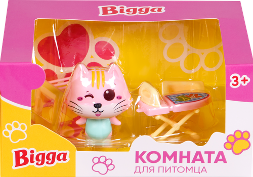 

Игровой набор BIGGA Комната для питомца, Арт. RU000019, в ассортименте