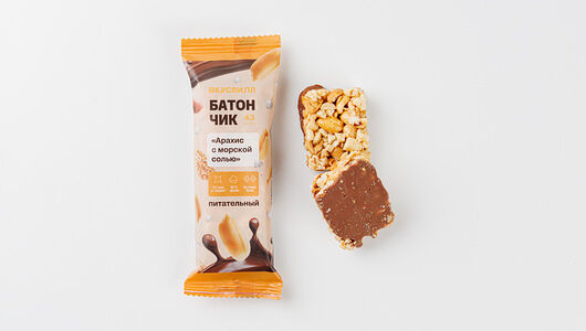 Батончик Арахис с морской солью