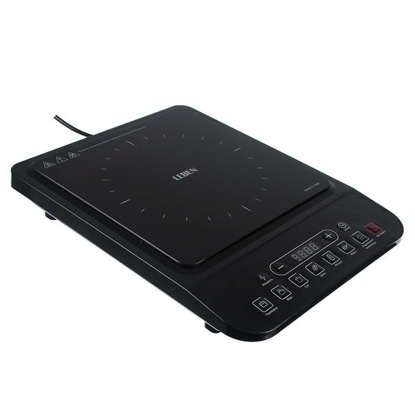 Leben плитка электрическая индукционная, 2000вт, стеклокерамика