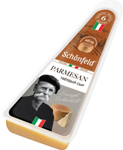 

Сыр Schonfeld Пармезан 6 месяцев 45% 180 г