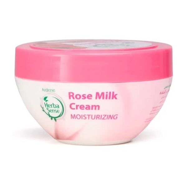 Крем для лица и тела HerbaSense, британская роза и молоко, 150 мл