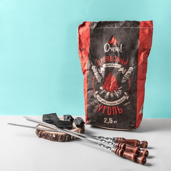 Очень! Древесный уголь, 2.5 кг