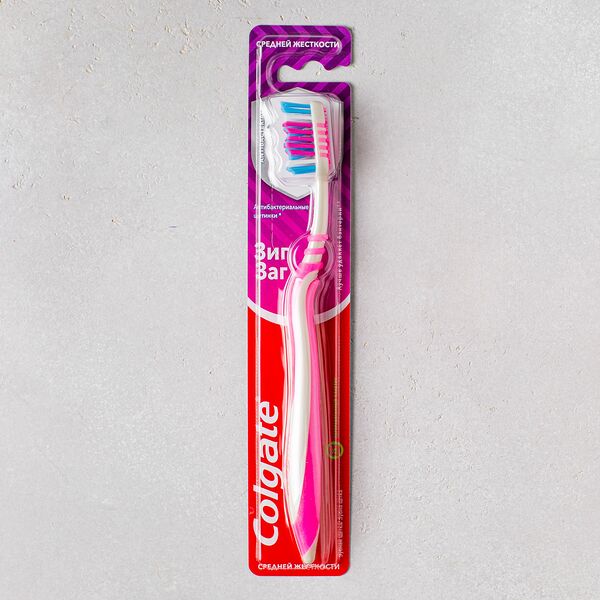 Зубная щетка Colgate Зиг-Заг средней жесткости