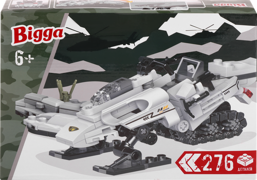 

Конструктор BIGGA Снегоход, 276 деталей Арт. XB-06009